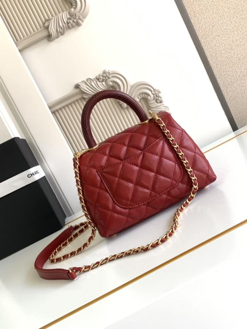 Ch**el top handle bags